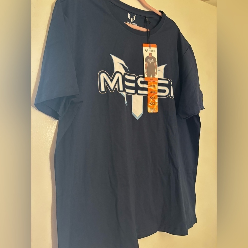 Messi Navy Blue Men's T-Shirt